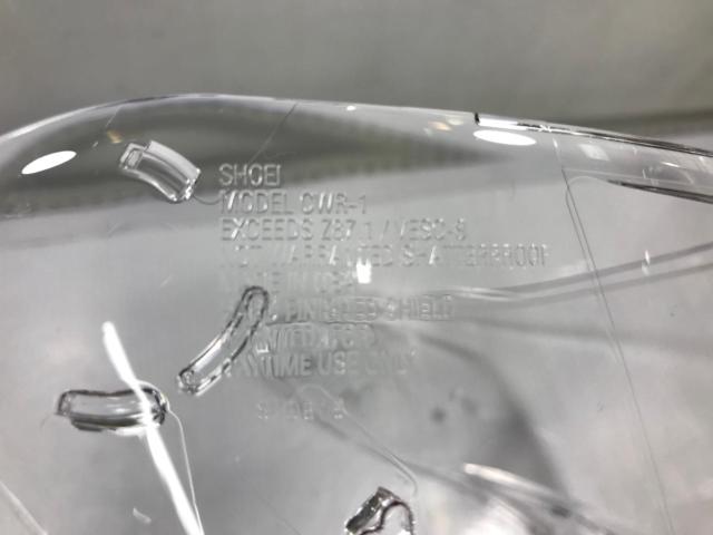 【SHOEI】CWR-1 クリアシールド