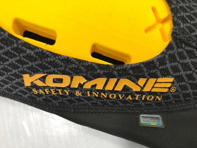 【KOMINE】SK-825 CEレベル2 サポートニーシンガード