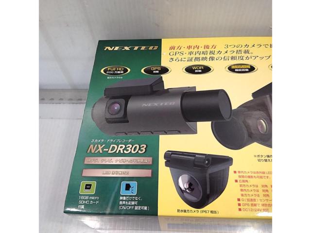 未使用品【F.R.C(エフアールシー)】 NEXTEC NX-DR303 前後ドライブレコーダー