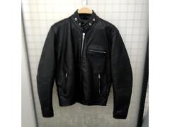 【サイズ:S】ZAWAKITA シングルレザーライダースジャケット