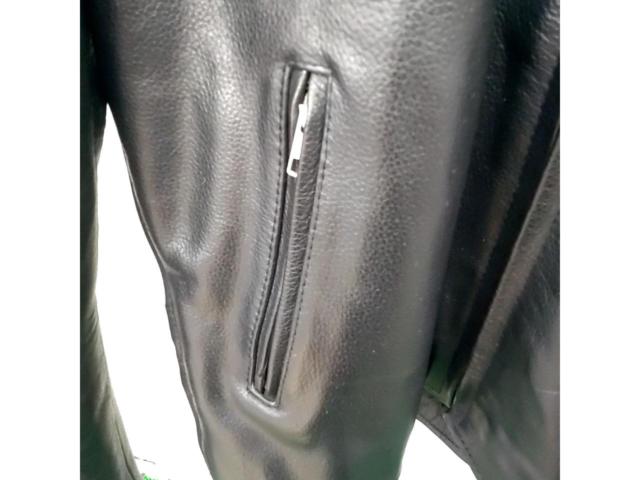 【サイズ:S】ZAWAKITA シングルレザーライダースジャケット