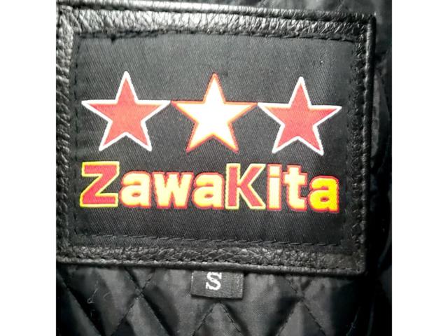 【サイズ:S】ZAWAKITA シングルレザーライダースジャケット