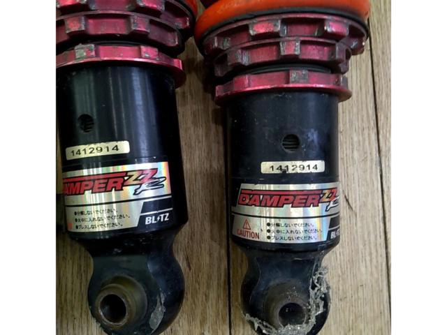 ワケアリ BLITZ DAMPER ZZ-R+MAQs製スプリング