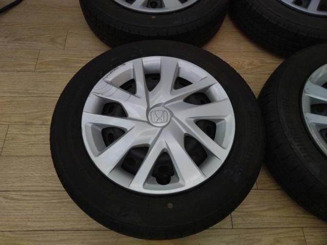 ホンダ純正  N-BOX JF1、JF2 純正ホイール+BRIDGESTONE NEWNO