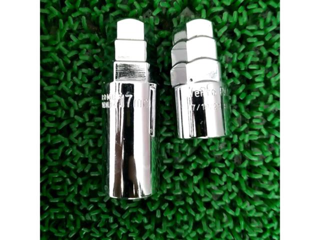 MID 17HEX ナット&ロックセット ブラック 【M12×1.5】