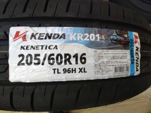 MARUKA SERVICE SCHNEIDER DR-01 + KENDA KR201 ミニバン専用タイヤ