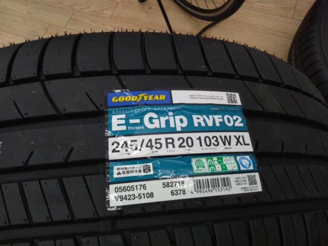 トヨタ MODELLISTA Wingdancer XⅦ + GOODYEAR EfficientGrip RVF02