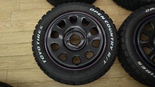 Daytona
Steel wheel + TOYO
TIRES
OPEN
COUNTRY
R / T