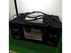 【BOX型サブウーファー/アンプ付属】BM-BOSCHMANN XRW8+PCH-2682EX