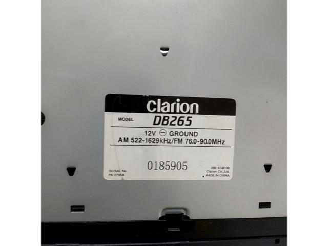 1DIN/CD Tuner Clarion
1DIN audio
DB265S
