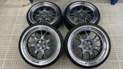メーカー不明 LM風メッシュホイール+GRENLANDER L-ZEAL56