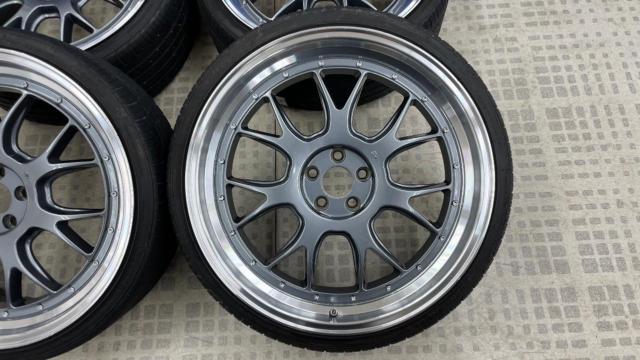 メーカー不明 LM風メッシュホイール+GRENLANDER L-ZEAL56