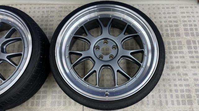 メーカー不明 LM風メッシュホイール+GRENLANDER L-ZEAL56