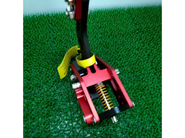 【汎用ハンコンサイドブレーキ】MUTEKI PC レースゲーム用ハンドブレーキ ※本体のみ センサーユニット無し