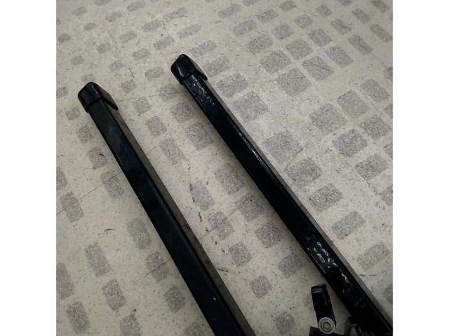 【ルーフレール付車用】TERZO ルーフレール用キャリア EF11BL+スクエアバー EB2