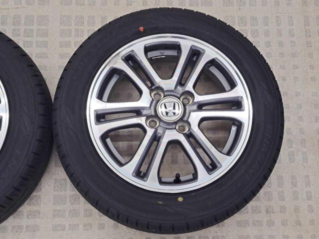 HONDA N-BOXカスタム/JF1/JF2純正ホイール  + DUNLOP ENASEVE EC300+