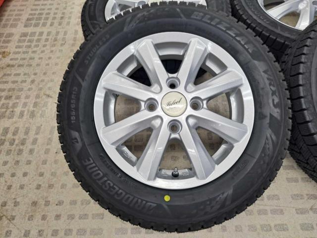 【バランス調整済み】RING TECHS SOFEEL スポークホイール  +【 BRIDGESTONE BLIZZAK VRX3 155