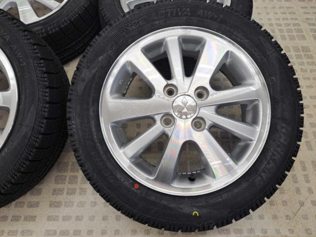 Balanced and adjusted / Also fits Every Wagon!
MITSUBISHI
Town box genuine wheel
+
NANKANG
AW-1
165 / 60R14