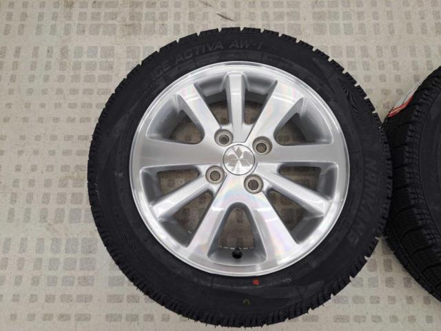 Balanced and adjusted / Also fits Every Wagon!
MITSUBISHI
Town box genuine wheel
+
NANKANG
AW-1
165 / 60R14