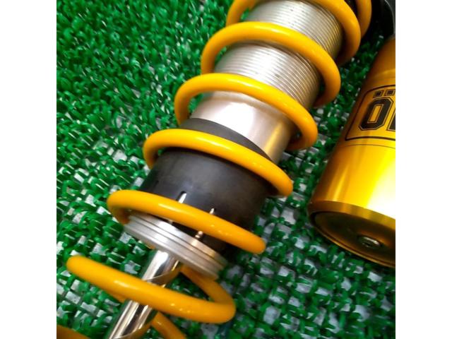 【自由長:約290mm】OHLINS レジェンドツイン リアサスペンション【モンキー Z50Jから取り外し】