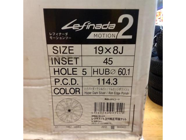 MID WHEELS Lefinada MOTION2 ※ホイールのみ4本セット 未使用品