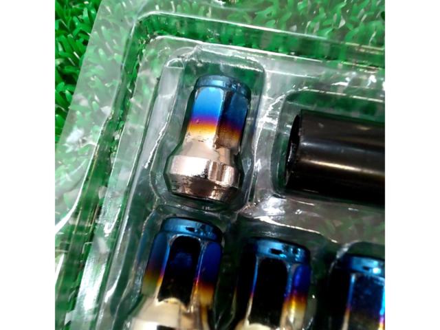 【17HEX M12xP1.25】チタン風 ホイール取付ナット