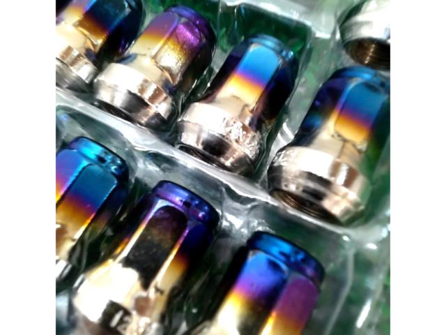【17HEX M12xP1.25】チタン風 ホイール取付ナット