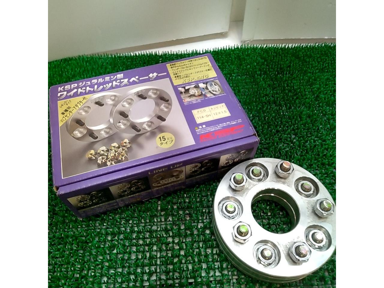 【15mm M12xP1.5 114.3-5H】KSP RACING EQUIPMENT ワイドトレッドスペーサー