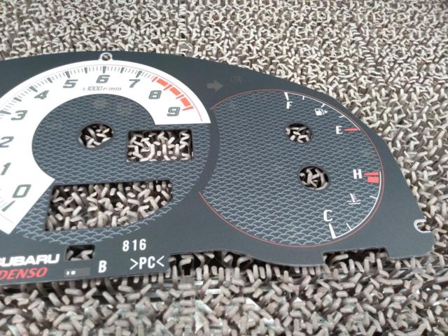 TOYOTA 純正メーターパネルシート