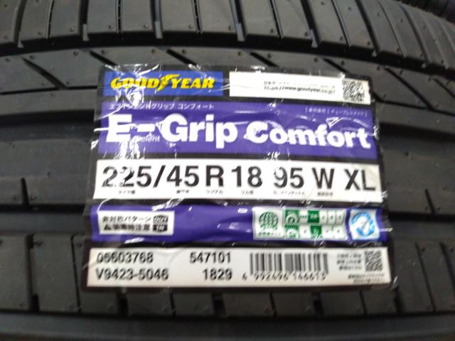 AME STEINER FTX + GOODYEAR E-Grip comfort