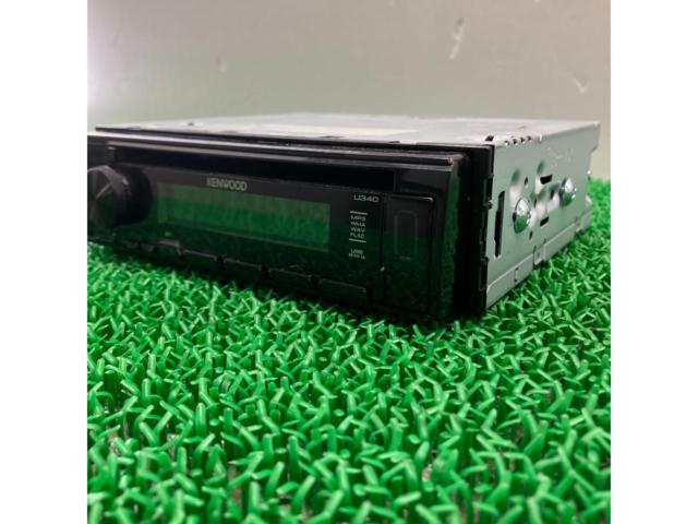 KENWOOD U340L CD/USB/iPodレシーバー 【フロントAUX/USB付きモデル】