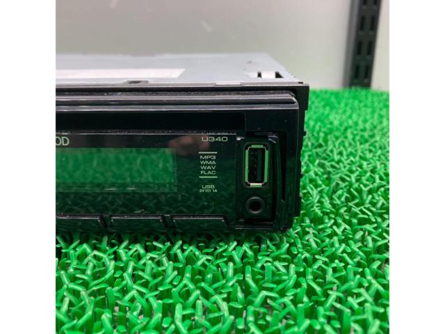 KENWOOD U340L CD/USB/iPodレシーバー 【フロントAUX/USB付きモデル】