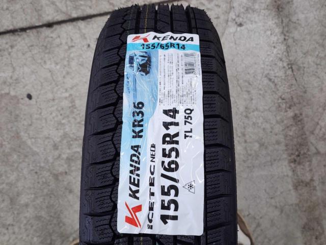 BRIDGESTONE(ブリヂストン)  BALMINUM VR5  + KENDA(ケンダ) ICETEC NEO KR36