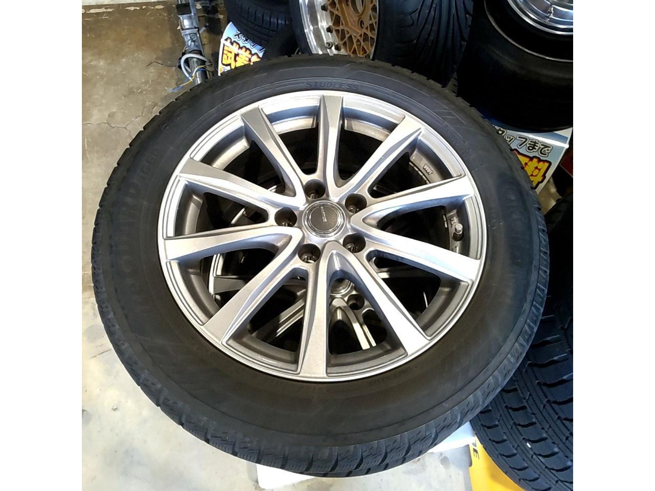 MILLOUS ツイン5本スポークホイール+YOKOHAMA ice GUARD iG60
