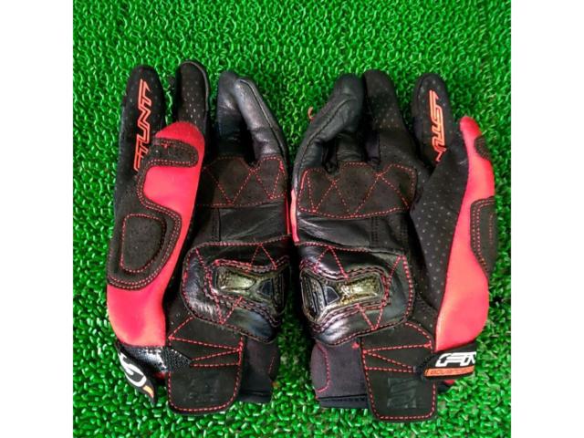 Five HONDA HRC STUNT EVOメッシュグローブ 赤x黒
