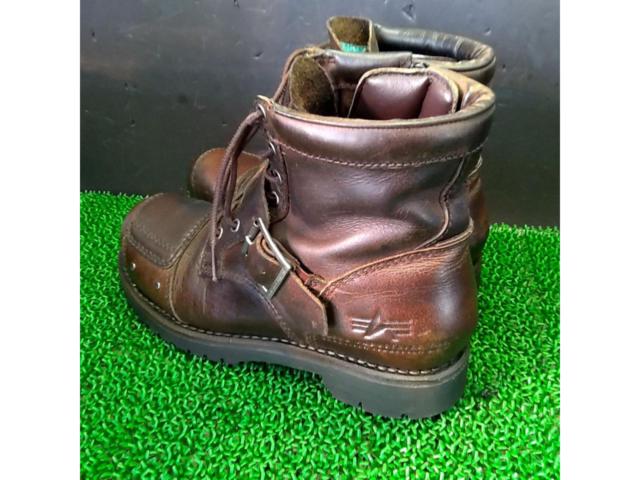 Size: 25.5 ALPHA
(alpha
Industries)
ALPHA
7HOLE
Buckle boots