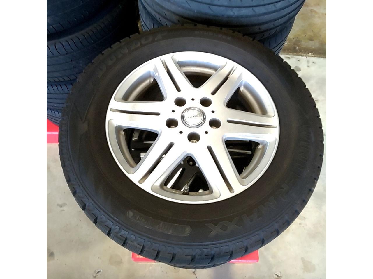 TRG6 ツイン6本スポークホイール+DUNLOP WINTERMAXX WM02