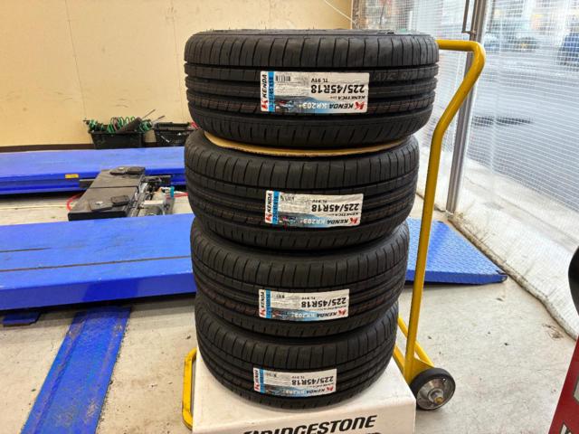 WedsSport(スポーツ) SPORT SA-15R  + KENDA(ケンダ) KR203 225/45R18 91V