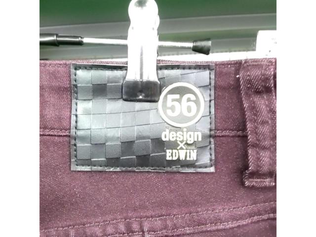 56design x EDWIN デニムカーゴパンツ【サイズ:L】