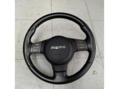 DAIHATSU genuine
MOMO leather steering wheel for L175S/MOVE etc.