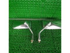 Unknown manufacturer handlebar mirror, M10x standard thread/reverse thread.