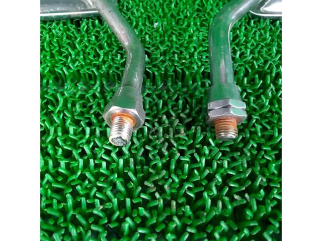 Unknown manufacturer handlebar mirror, M10x standard thread/reverse thread.