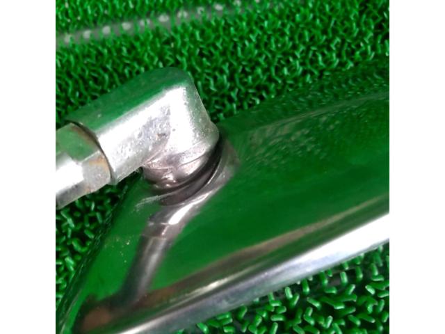 Unknown manufacturer handlebar mirror, M10x standard thread/reverse thread.