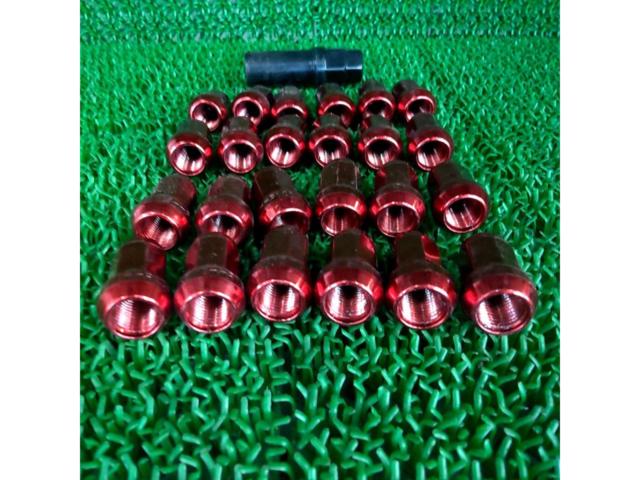 メーカー不明 7角ナット【M12xP1.25/24個セット】