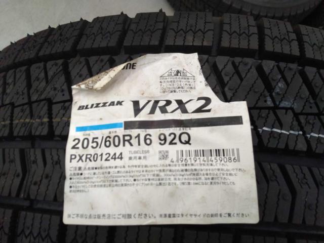 TOYOTA純正 90系ノア/ヴォクシー S-Tグレード純正ホイール + BRIDGESTONE BLIZZAK VRX2【新品タイヤ付き!!】
