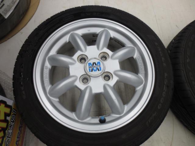 【ダイハツ純正】純正OP MINILITE +【GOODYEAR】EAGLE LS2000 HybridⅡ