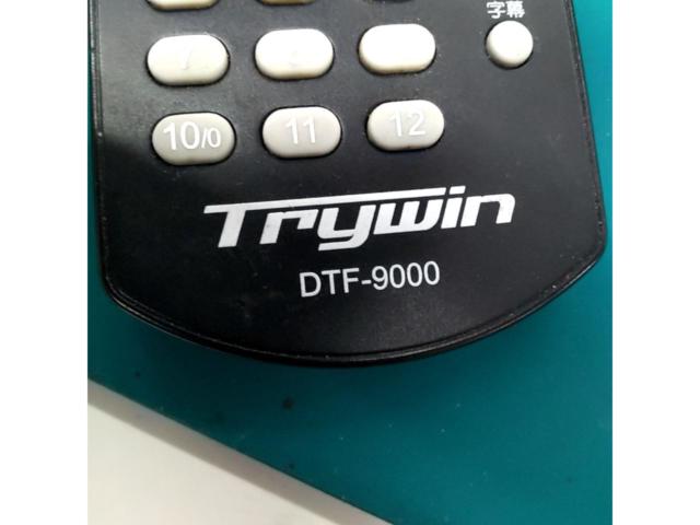 Trywin digital TV tuner (with minor issues)
DTF-9000 dedicated remote control
What a find!