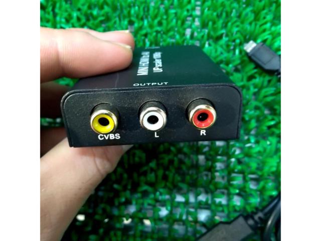 【メーカー不明】HDMI to AVコンバーター