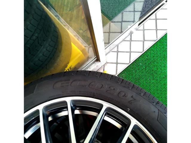 イエローハット F-Direction WM-8+MAZZINI ECO 207 165/55R15