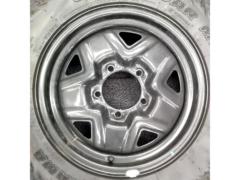スズキ純正(SUZUKI)  JB64 ジムニー純正スチールホイール(1本)  + YOKOHAMA(ヨコハマ) GEOLAMDER M/T